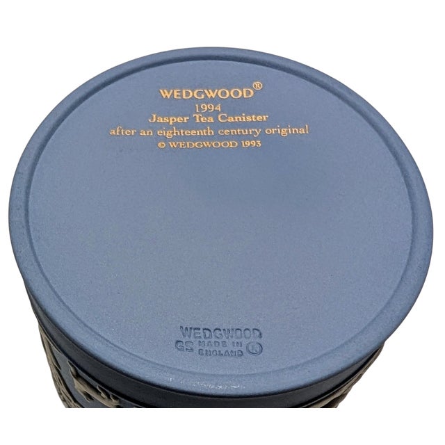 1990s Wedgwood Jasperware Tea Caddy For Sale In Boston - Image 6 of 6