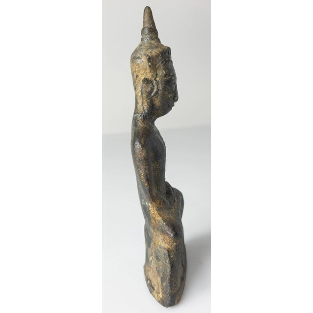 18th Century 18th Century or Earlier South East Asian Burmese Buddha Figure For Sale - Image 5 of 10