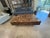 Brown Made Goods Lesandro Coffee Table 40" X 60" Banana Bark With Gold Raffia Base For Sale - Image 8 of 11