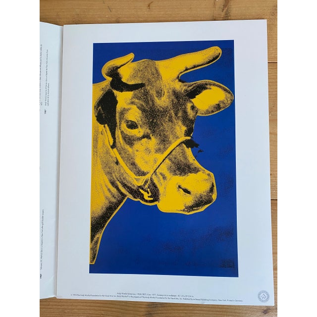 1993 Andy Warhol Foundation "Cow - 1971" Pop Art Offset Lithograph Print For Sale - Image 12 of 12