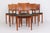 Danish Wooden Model 110 Dining Chairs by Helge Schultz for P. J. Furniture, 1980s, Set of 6 For Sale - Image 15 of 15
