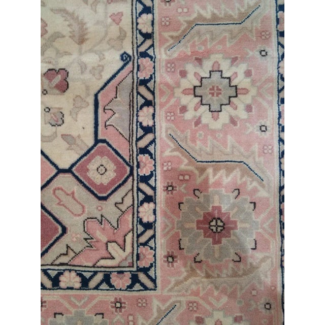 1980s Vintage Oushak Rug For Sale - Image 9 of 13
