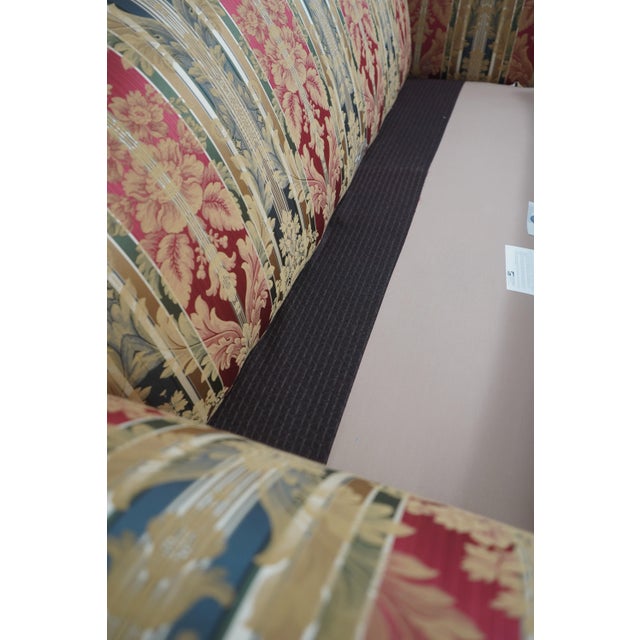 Kindel Rolled Arm Upholstered Camelback Sofa For Sale - Image 11 of 18