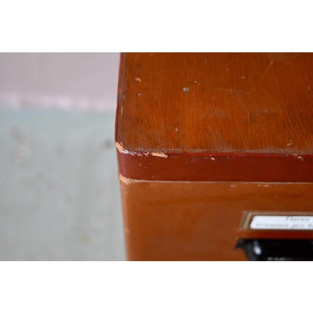 Large Industrial Herbalist Cardboard Box For Sale - Image 13 of 16