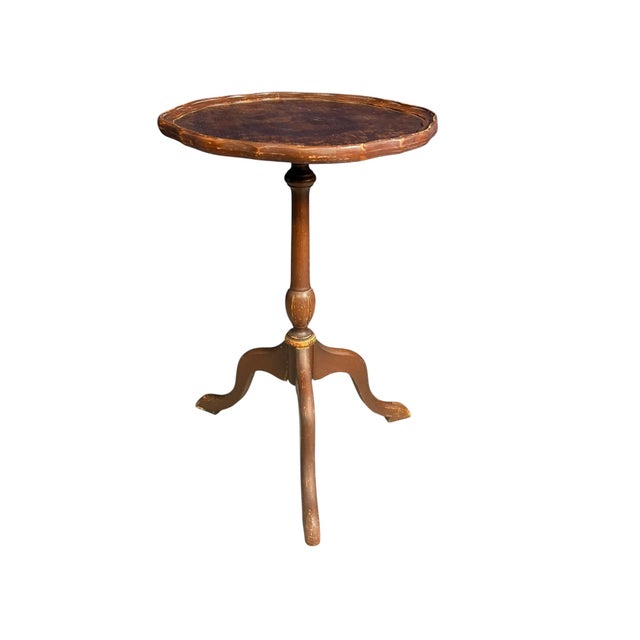 Antique Georgian Tripod Side Wine Table, 1900 For Sale - Image 14 of 14