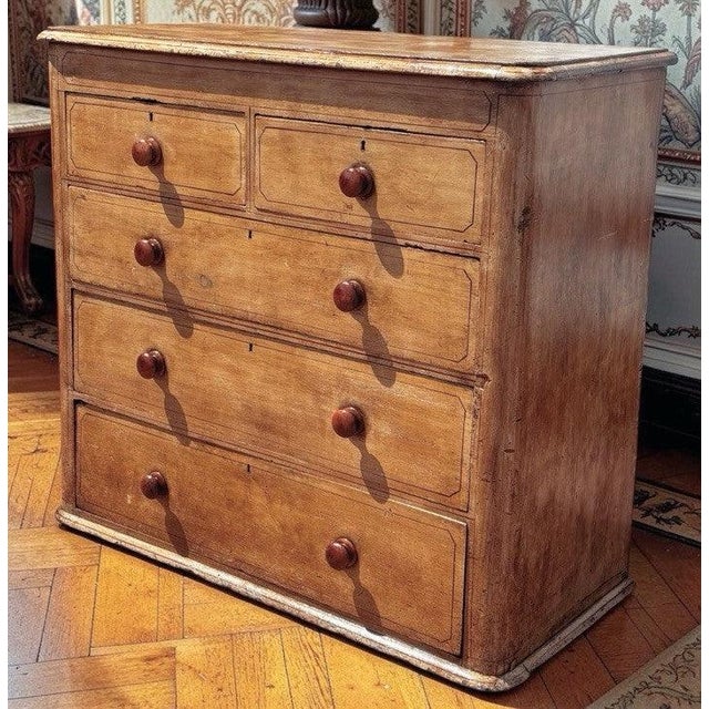Victorian Wooden Chest of Drawers For Sale - Image 12 of 12