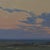 Held in Stillness Study by Michael Magrin | Oil on Mounted Linen Sunset Landscape For Sale - Image 4 of 14