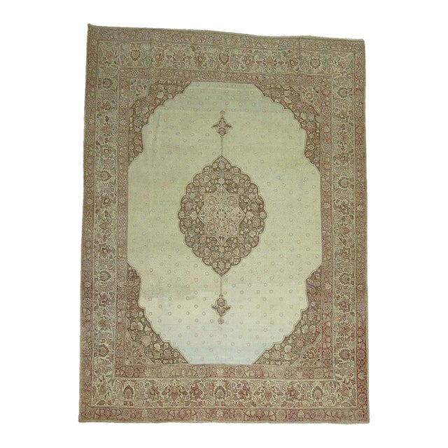 Antique Persian Tabriz Rug For Sale