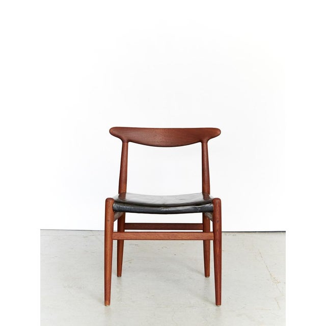 椅子 Hans J. Wegner W2 / C.M. Madsen W2 Dining Chairs by Hans J. Wegner for C.M. Madsen, 1950s