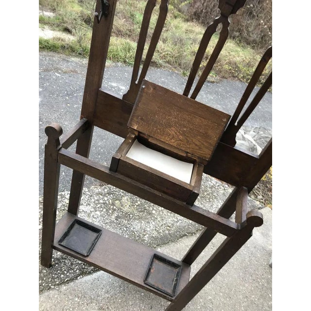 Antique English Hallway Stand For Sale - Image 5 of 13