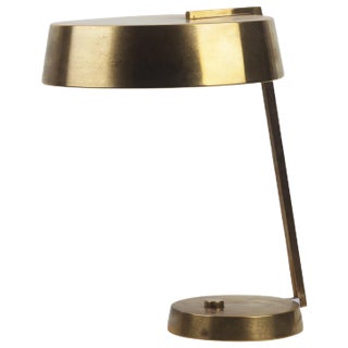 Brass Table Or Desk Lamp from Stilux, Italy, 1950s For Sale
