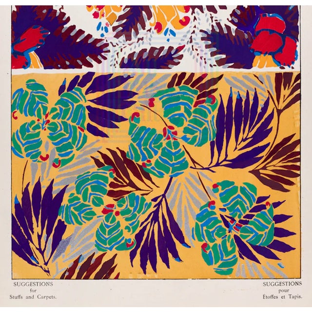 Ea Seguy Suggestions Pour Étoffes Et Tapis, Plate 15 For Sale - Image 4 of 5