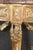 19th Century French Louis XVI Style Distressed Demilune Marble Top Console Table For Sale - Image 15 of 15
