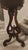 A handsome Victorian parlor side table featuring the elegant lyre-form double-pedestal base that was so fashionable in the...