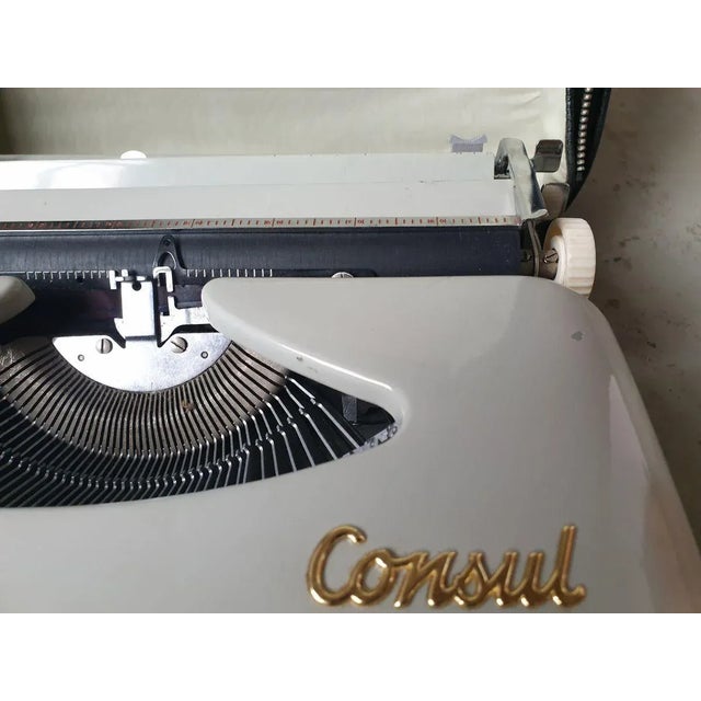 Vintage Typewriter from Consul, 1950s For Sale - Image 6 of 8