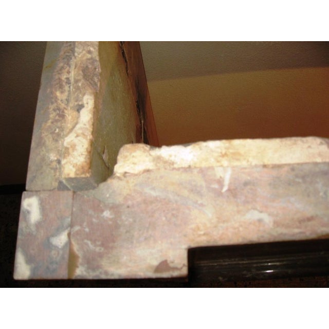 Fireplace in Belgian Breccia Marble For Sale - Image 9 of 13