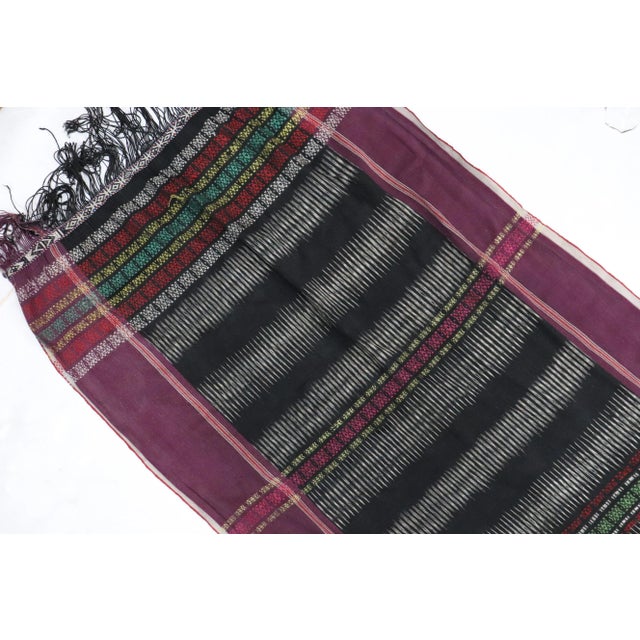 Early 20th Century Indonesian Batak Textile - 2' x 5' For Sale In New York - Image 6 of 9
