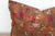 Indian Firozpur, Antique Phulkari Lumbar Pillow Cover For Sale - Image 3 of 7