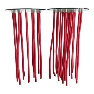 Pair of Tall ORG tables by Fabio Novembre for Cappellini For Sale