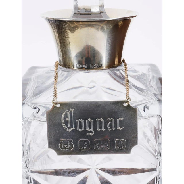 Vintage 20th Century Victorian Silver Plated Tantalus Set from SJ Rose & Son, 1983, Set of 3 For Sale - Image 9 of 18