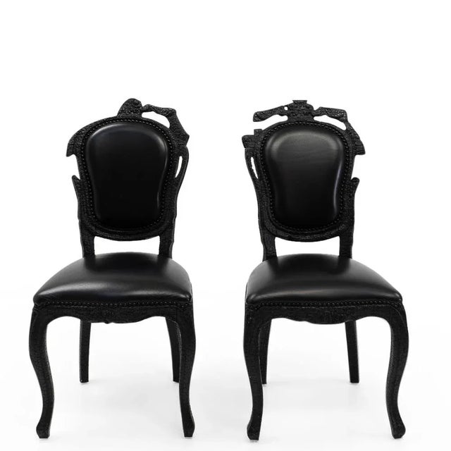 Smoke Chairs by Maarten Baas for Moooi, 2000s, Set of 2 For Sale - Image 11 of 11