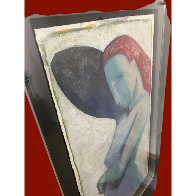 Figurative 1970s Figurative Lady Artwork For Sale - Image 3 of 7