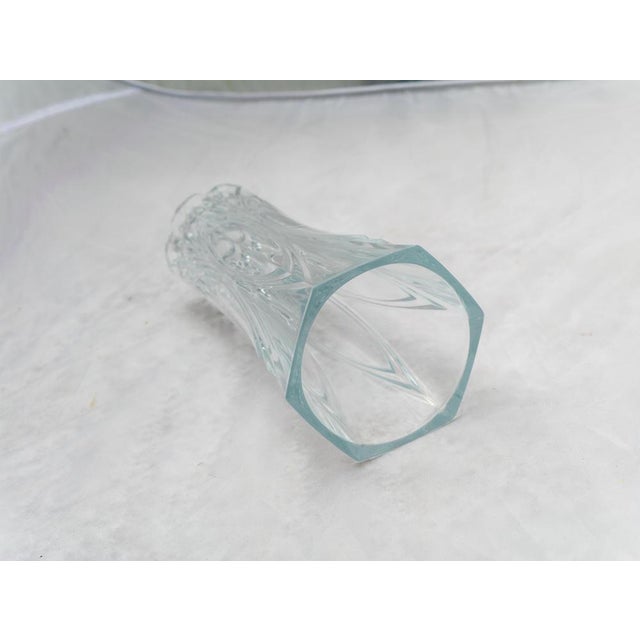 Transparent Art Glass Vase, 1960s For Sale - Image 6 of 7