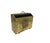 Ornate Embossed Brass Magazine Holder, 1950s For Sale - Image 10 of 10