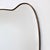 Mid-Century Modern Italian Wall Mirror with Brass Frame, 1960s For Sale - Image 4 of 14