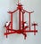 Vintage Regency Painted Faux Bamboo Pagoda Lantern For Sale - Image 12 of 12
