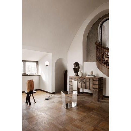 Gino Sarfatti Model 1081 170-180cm Lamps with Black Mount by Gino Sarfatti for Astep, Set of 2 For Sale - Image 4 of 7