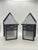 Vintage Arts Crafts Porch Sconces Pair Mid Century Lights Frosted Glass Lamps Cottage Arts and Crafts - a Pair For Sale - Image 6 of 14