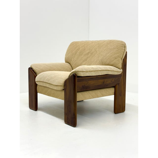 Mid-Century Modern Sapporo Armchair by Mario Marenco for Mobil Girgi, 1970s For Sale - Image 3 of 10