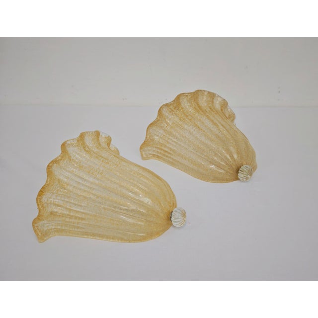 Murano Glass Wall Lamps by Aureliano Toso, Italy, 1980s, Set of 11 For Sale - Image 4 of 18