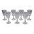 Vintage Rosslare Water Glasses by Waterford - Set of 6 + 1 For Sale