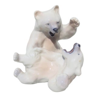 Royal Copenhagen Porcelain Bear Cubs 60s-70s For Sale