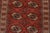 1990s Turkmen Rug 3'3'' X 5' Red Wool Vintage Tribal Hand-Knotted Oriental Carpet For Sale - Image 5 of 12