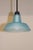 Aqua 1990s Modern Murano Aqua Glass Pendant Lamp For Sale - Image 8 of 12