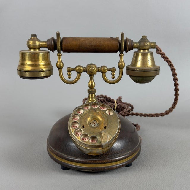 Vintage Telcer Rotary Telephone, Italy, 1960s For Sale - Image 12 of 12