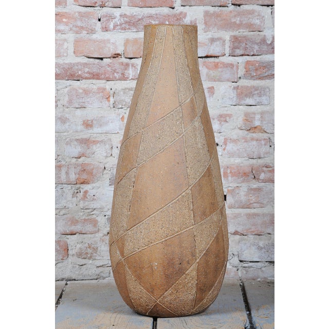 Mid-Century Vase in Ceramic, Czech, 1950s For Sale - Image 4 of 11