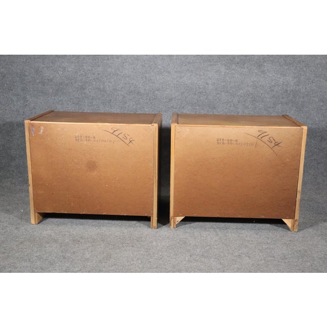 Wood Mid 20th Century Attributed to Lane Furniture Mid-Century Tables - 2 Pieces For Sale - Image 7 of 9
