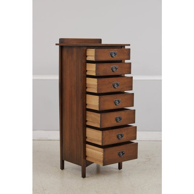 Stickley Stickley Mission Oak Arts & Crafts Lingerie Chest For Sale - Image 4 of 16