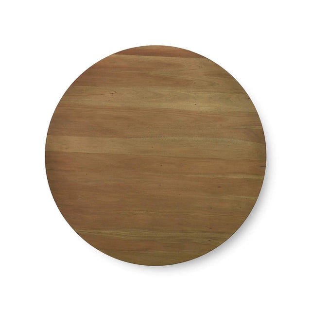 Custom Made French Modern Tulip Dining Table - 50" For Sale - Image 4 of 5