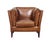 2020s Kenmore Leather Arm Chair - Light Brown For Sale - Image 5 of 6