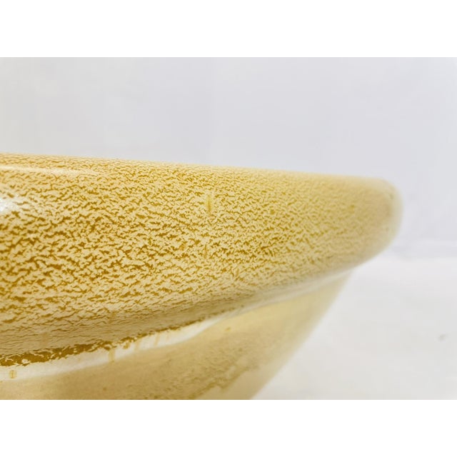 1980s Large Gainey Ceramics California Architectural Stoneware Planter Bowl For Sale - Image 15 of 17