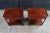 Late 20th Century 2 Bombay Company British Colonial Chinoiserie Faux Bamboo Mahogany Side Tables For Sale - Image 6 of 14