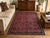 Vintage Rug 220x144 cm – Hand-Knotted Wool Rug, Red Floral Oriental Carpet, Mid-Century Decorative Rug This charming hand-...