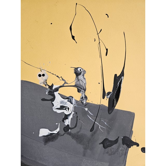 Stefano Mazzolini, AC4l, 2017, Acrylic on Paper For Sale - Image 3 of 18