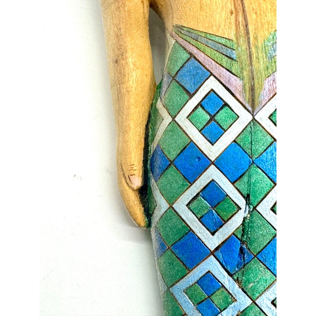 Mermaid Figurine in the Style of Native American Arts & Crafts For Sale In New York - Image 6 of 12