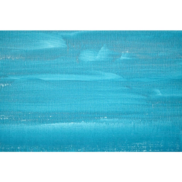 Paint "We Take Turns Biting One Another" Large Abstract Acrylic Painting by Simon Findlay For Sale - Image 7 of 9